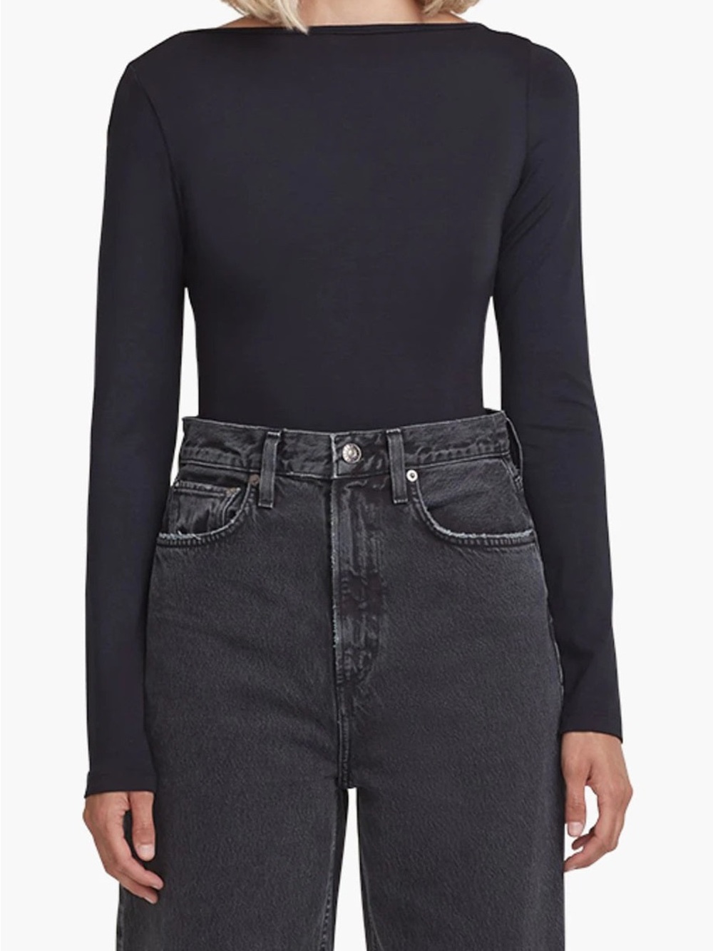 AGOLDE Sylvi Square Back Bodysuit